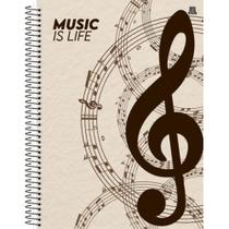 Caderno De Música Universitário 1 Matéria Pautado 80 Folhas ANIMATIVA Caderno De Música Universitário 1 Matéria Pautado 80 Folhas ANIMATIVA
