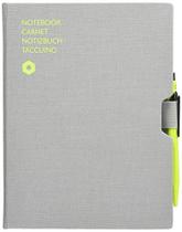 Caderno de Notas e Caneta Esferográfica Amarela Caran D'ache Caderno de Notas e Caneta Esferográfica Amarela Caran D'ache