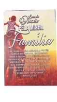 Caderno de Oração Minha Família Modelo 09 com 96 Folhas e Capa Personalizada