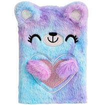 Caderno de pelúcia Urso 21x15 - ONYX