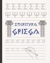 Caderno de prática de escrita grega para estudantes