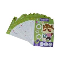 Caderno De Prática De Escrita Para Crianças Reutilizável, Livro De Desenho Educacional