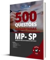 Caderno de Questões MP-SP - 500 Questões Gabaritadas