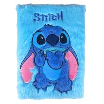 Caderno de Recados Pautado Pequeno Personagem Disney Stitch Pelúcia 72 Folhas Super Fofo Papelaria Kawaii Disney