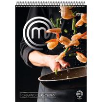 Caderno De Receitas Espiral Superior Masterchef 76 Folhas ANIMATIVA