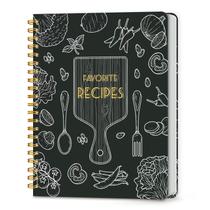Caderno de receitas LubudingJoy, capa dura em branco com 140 páginas Caderno de receitas LubudingJoy, capa dura em branco com 140 páginas