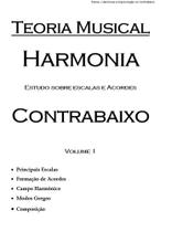 Caderno de Teoria Musical - Escalas e acordes no Contrabaixo