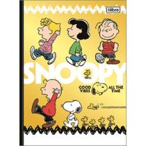 Caderno Decorado Capa Dura Colegial Snoopy 80 Folhas Tilibra - Caderno Decorado Capa Dura Colegial Snoopy 80 Folhas Tilibra -