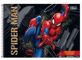 Caderno desenho 080 spider man tilibra