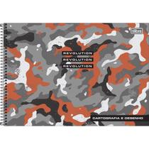Caderno desenho 80 fls Hide Tilibra