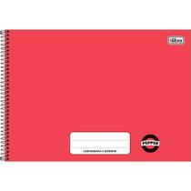 Caderno desenho 80 fls vermelho PEPPER Tilibra