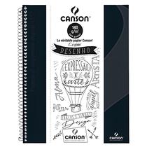 Caderno Desenho Canson A4 Expressão e Arte 40 Folhas Preto Caderno Desenho Canson A4 Expressão e Arte 40 Folhas Preto