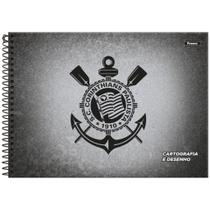 Caderno Desenho Cartografia Corinthians Capa Dura - Foroni Caderno Desenho Cartografia Corinthians Capa Dura - Foroni