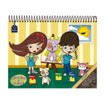 Caderno Desenho Cd 248x190mm Escrever 40fls - Foroni