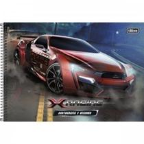 Caderno Desenho Cd 96fls Xracing - Tilibra