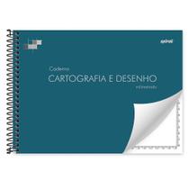 Caderno Desenho E Cartografia 96 Fls - C.dura Milimetrado