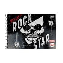 Caderno Desenho e Cartografia Milimetrado Pepper Feminino/Masculino 80 Folhas Tilibra