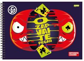 Caderno Desenho Escolar Youtuber Enaldinho 80fls Jandaia C.D