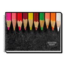 Caderno Desenho Espiral C/D Pauta Branca 60F 524545