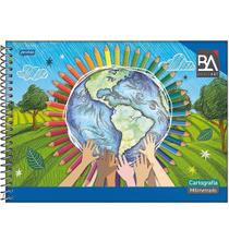 Caderno desenho milimetrado 96 fls Basic Art Jandaia