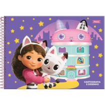 Caderno Desenho UNIV Capa Dura a Casa da GABBYS 80F PCT 05