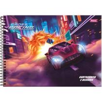 Caderno Desenho Univ Capa Dura Cross Racing 80F