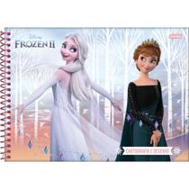 Caderno Desenho UNIV Capa Dura Frozen 80FLS.