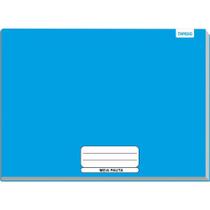 Caderno Desenho UNIV Capa Dura Meia Pauta 80F Azul Brochurão Pacote com 04 Caderno Desenho UNIV Capa Dura Meia Pauta 80F Azul Brochurão Pacote com 04