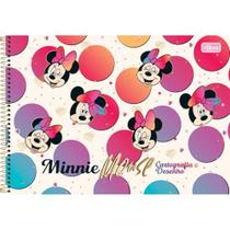 Caderno Desenho Univ Capa Dura Minnie 80Fls. Caderno Desenho Univ Capa Dura Minnie 80Fls.
