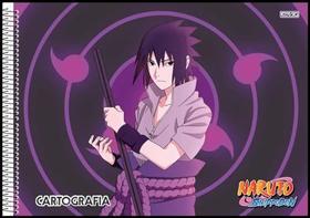 Caderno Desenho Univ Capa Dura Naruto 60F