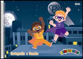 Caderno Desenho Univ Capa Dura Pimpolhos Masculino 60F