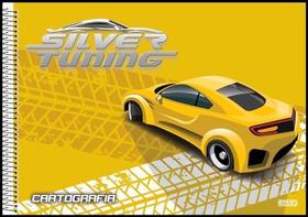 Caderno Desenho Univ Capa Dura Silver Tuning 80F