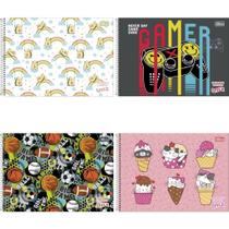 Caderno Desenho UNIV Capa Dura Spice Espiral 80 Folhas Caderno Desenho UNIV Capa Dura Spice Espiral 80 Folhas