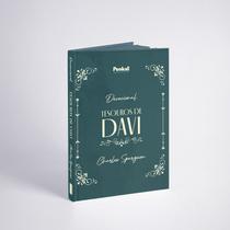 Caderno Devocional Tesouros de Davi Ornamento Verde