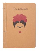 Caderno Diário Grupo Erik Frida Kahlo A5 180 páginas pontilhadas