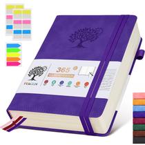 Caderno Diário PERCUN A5 em Couro - 365 Páginas com 100g/m² Caderno Diário PERCUN A5 em Couro - 365 Páginas com 100g/m²