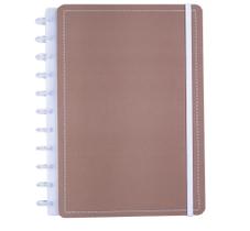 Caderno Disco Grande Diskô Sistema Inteligente Mocha