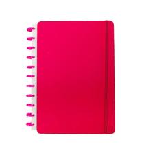 Caderno Disco Inteligente Rosa Disko Tam. M / G + Refil 20 Folhas