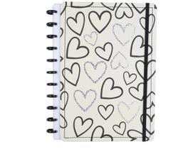 Caderno Disco Medio Diskô Sistema Inteligente Love Clean