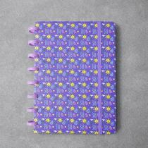 Caderno Disco Pequeno Com Elástico Teens SkyPaper -