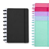 Caderno Discos Inteligente B5 Colorido 80 folhas Capa dura