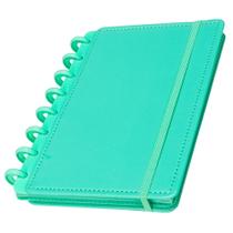 Caderno Discos Inteligente Feminino Pautado Diário A5 Neon Caderno Discos Inteligente Feminino Pautado Diário A5 Neon