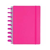 Caderno Disko Pink M 190x255mm 80fls DK22C218 Caderno Disko Pink M 190x255mm 80fls DK22C218
