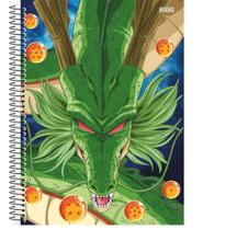 Caderno Dragon Ball Capa Shenlong Espiral Universitário 10 Matérias 160fls