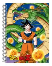 Caderno Dragon Ball Z 15 Matérias Capa Dura Com Adesivos Caderno Dragon Ball Z 15 Matérias Capa Dura Com Adesivos