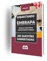 Caderno Embrapa 2024 - Técnico e Assistente - Conhecimentos Gerais - 350 Questões gabaritadas
