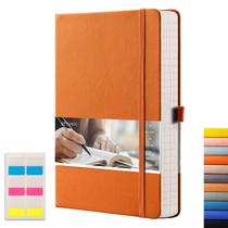 Caderno EMSHOI Lined Journal 256 páginas A5 capa dura laranja
