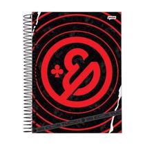 Caderno Enaldinho Espiral Capa Dura 10 Matérias 160F Escolar