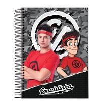 Caderno Enaldinho Universitário Escolar 1 Matéria 80 Folhas