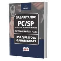 Caderno es Pc Sp 2023 - Investigador De Polícia 3 Classe